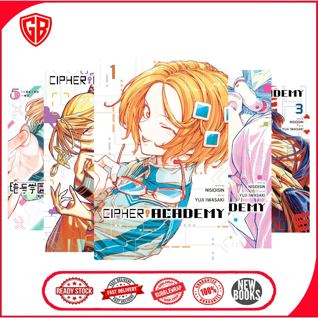 Komik Cipher Academy (5 book series)