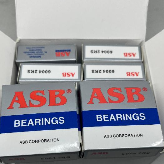 (แพ็คเกจ 10 ชิ้น) แบริ่ง 6004 2RS ASB Laker ASB Bearing 6004 2RS