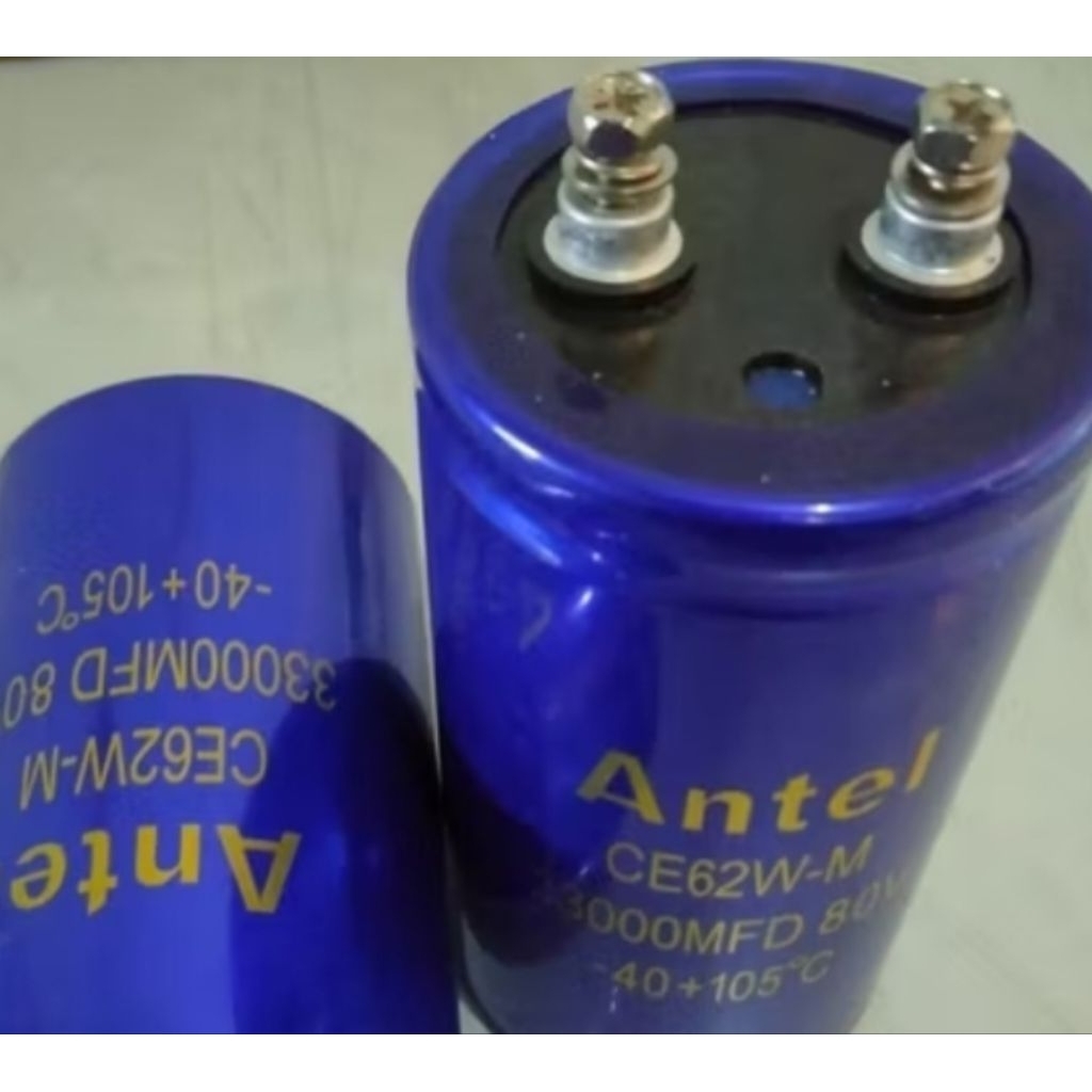 Elco 33000uf 80v แอนเทล ตามรูปถ่าย