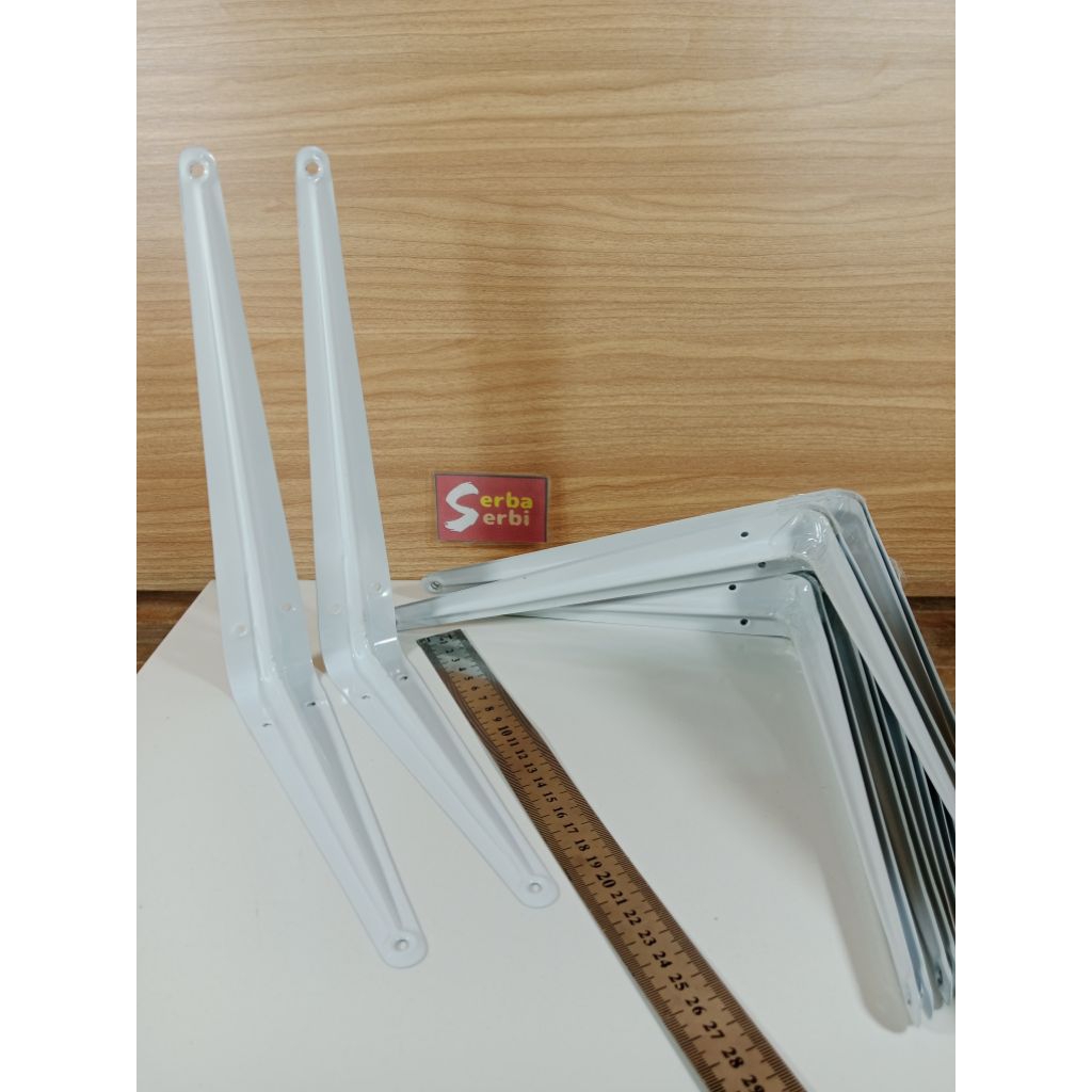 SIKU (/DOZEN 12 PAIRS 8x10" SHELF ELbow) ขายึดชั้นวางแบบแขวน rrt 20x25cm