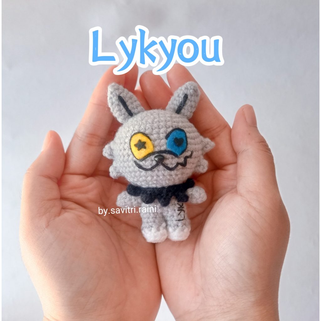 GANTUNGAN Amigrumi Lykyou Lykn GMMTV พวงกุญแจตุ๊กตาถัก
