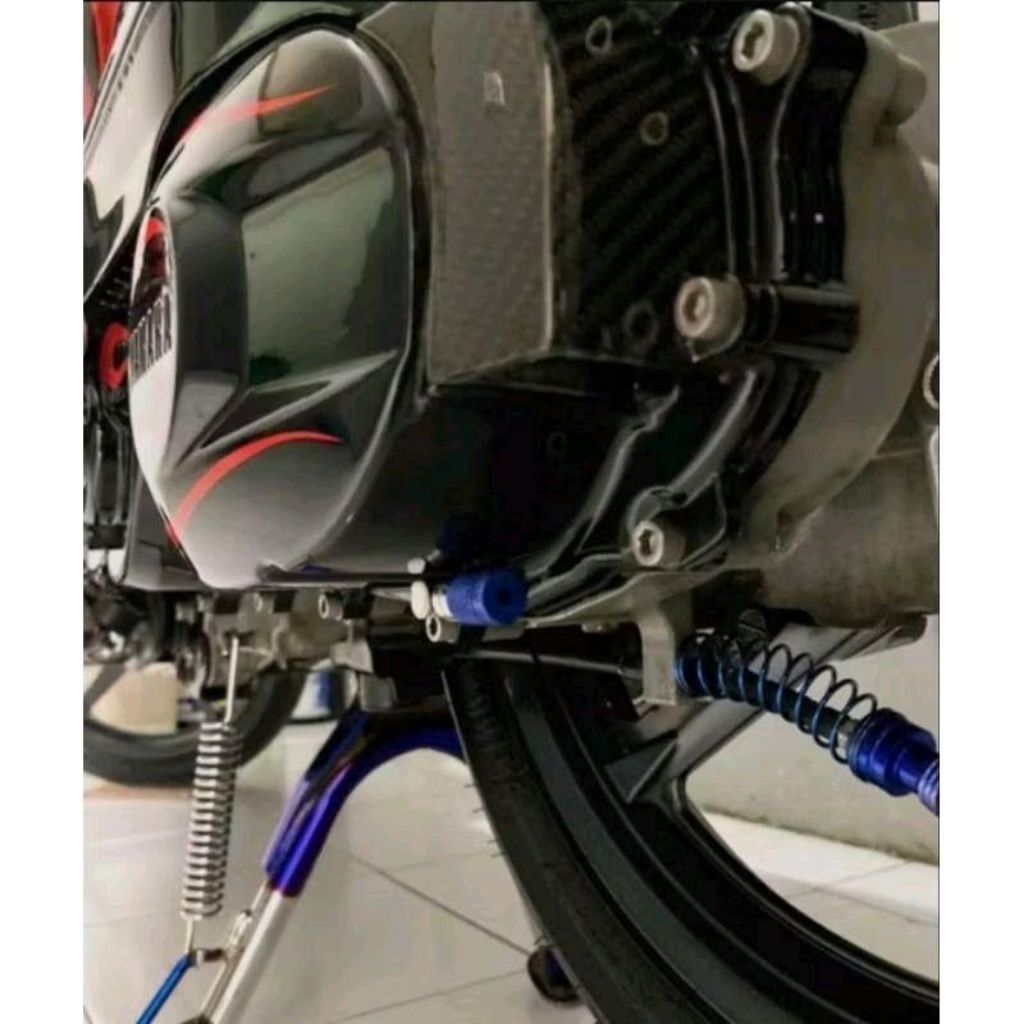 Mio Nouvo เพลาสแตนเลสและถังอากาศ CVT Soul RX King Aerox Nmax Hawa เพลาสแตนเลส Yamaha CVT หัวนม Yamaha Lexi Mio J Xeon X Ride Filano Fazzio ทั้งหมด Mio Series - รูปที่ 2