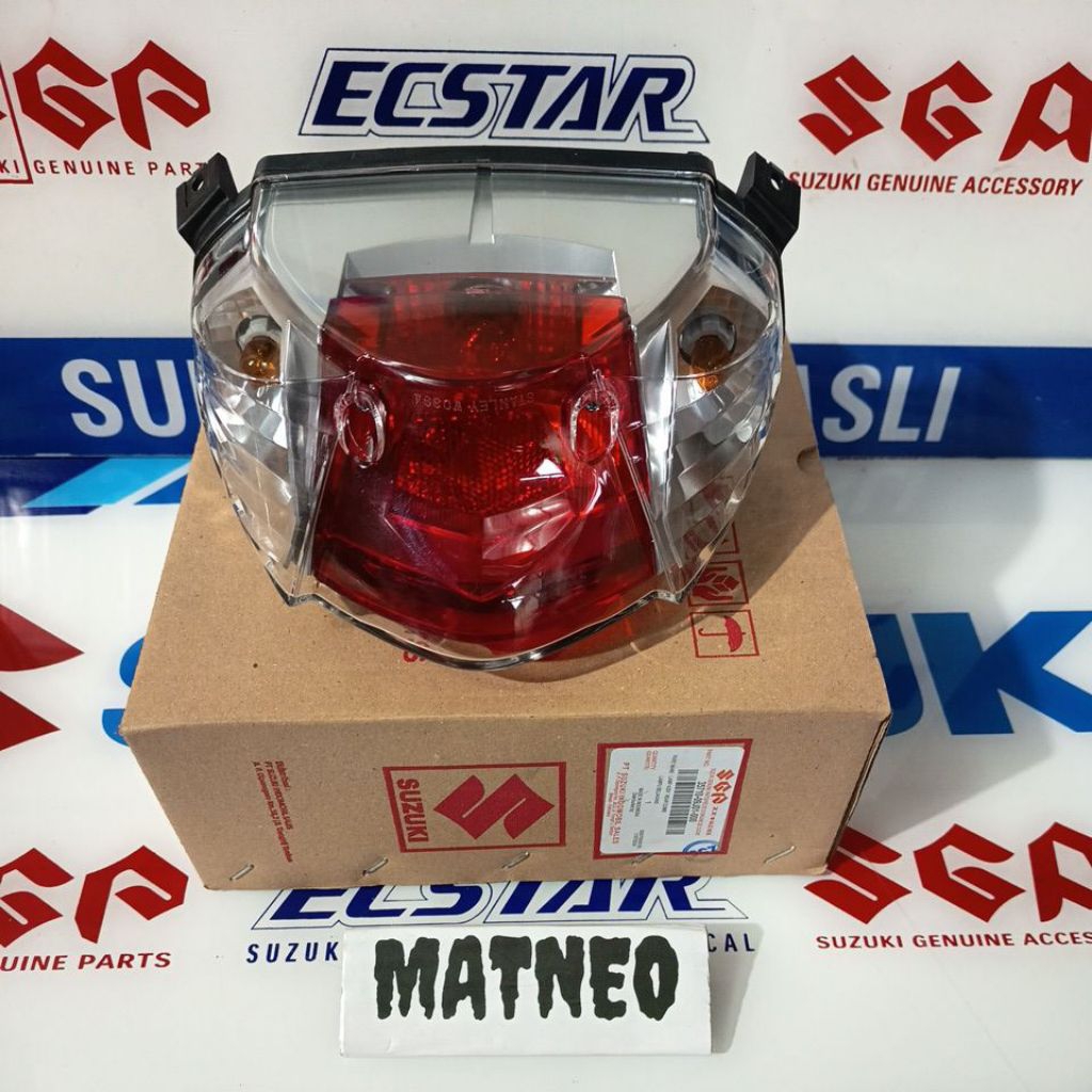 โคมไฟหยุดหลัง mica ครบชุด suzuki nex คาร์บูเรเตอร์ nex fi ฉีดเดิม sgp 35710-09J01