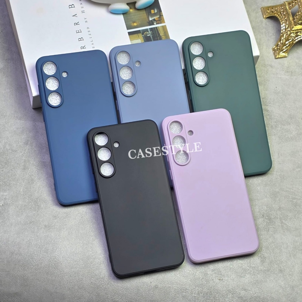 เคส Samsung S25 FE Samsung S25 Edge Softcase Candy Macaron Square Plain Case Samsung S25 FE Samsung 