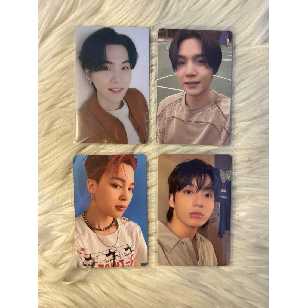 Photocard bts อย่างเป็นทางการ dday suga butter jimin gold jungkook