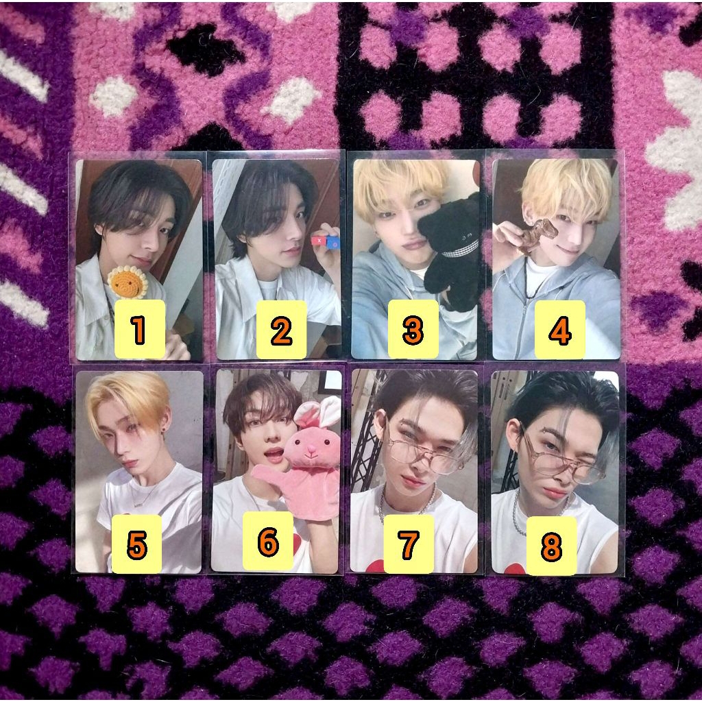 โฟโต้การ์ดอย่างเป็นทางการ PC Enhypen Jake Sunoo Jungwon Niki