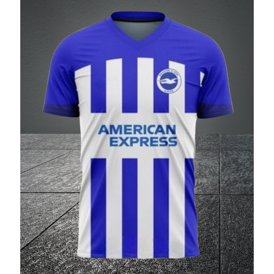 TABRIIZ JERSEY PREMIUM UNISEX BOXY STREET WEAR PLAYER TSA ISSUE BRIGHTON HA BLUE 2023 2024_FULL PRIN