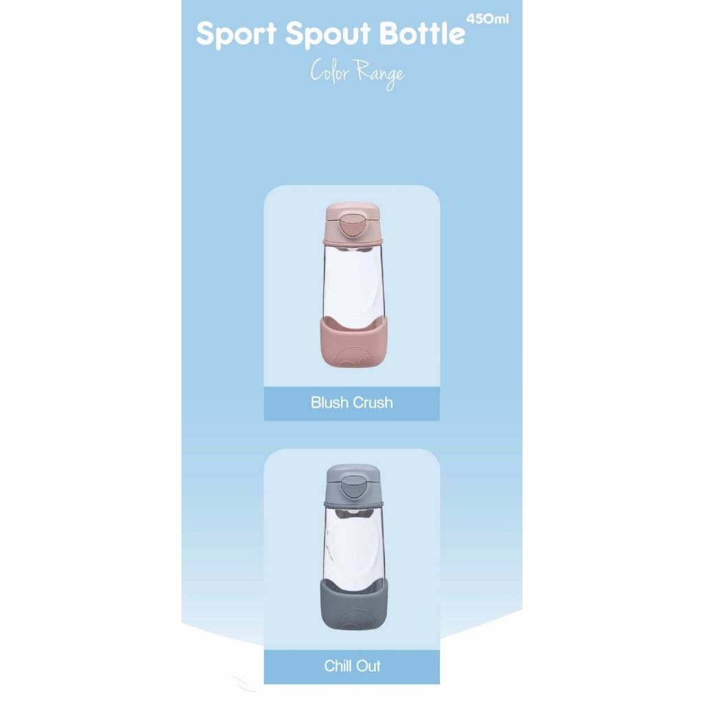 Bbox B box ขวดเครื่องดื่มพวยสปอร์ต 450ml ขวดน้ําดื่มสําหรับเด็ก 15 ออนซ์ Tritan