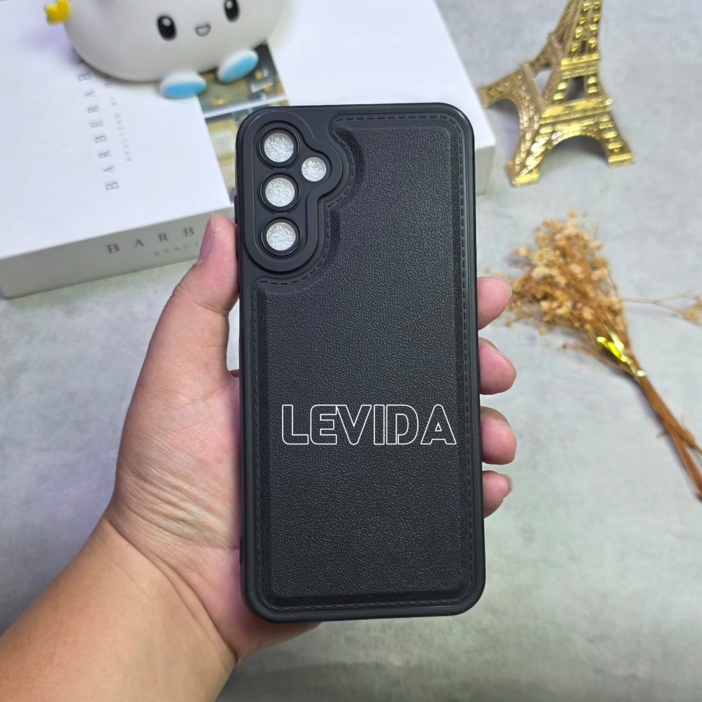 หรูหรากรณีหนัง Pro กล้องสีดํา Samsung M14 5G Samsung M15 5G Samsung M34 5G Samsung M35 5G Samsung M5