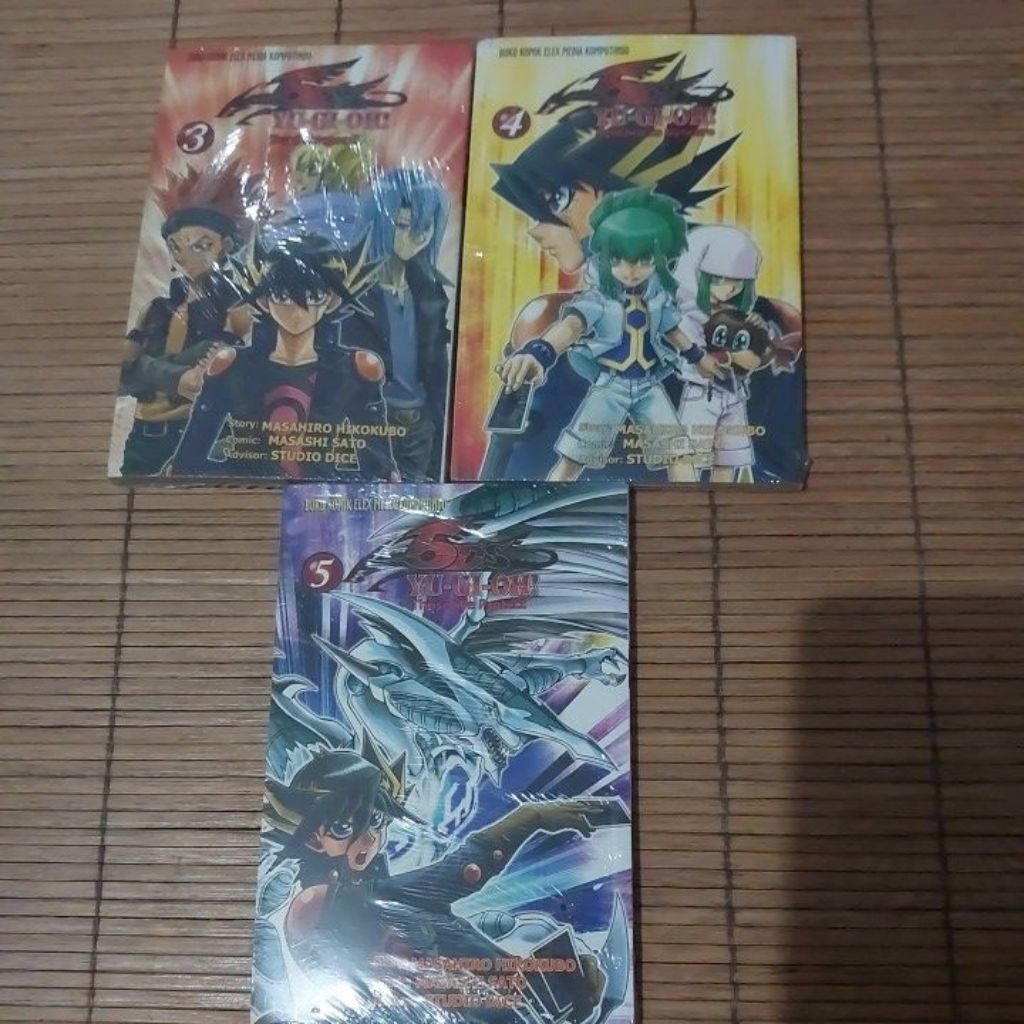 [ดึง ซีล] การ์ตูน Yu-Gi-Oh 5DS, Yugioh 5DS Comic vol 1-9 (Mix seal & Non seal)