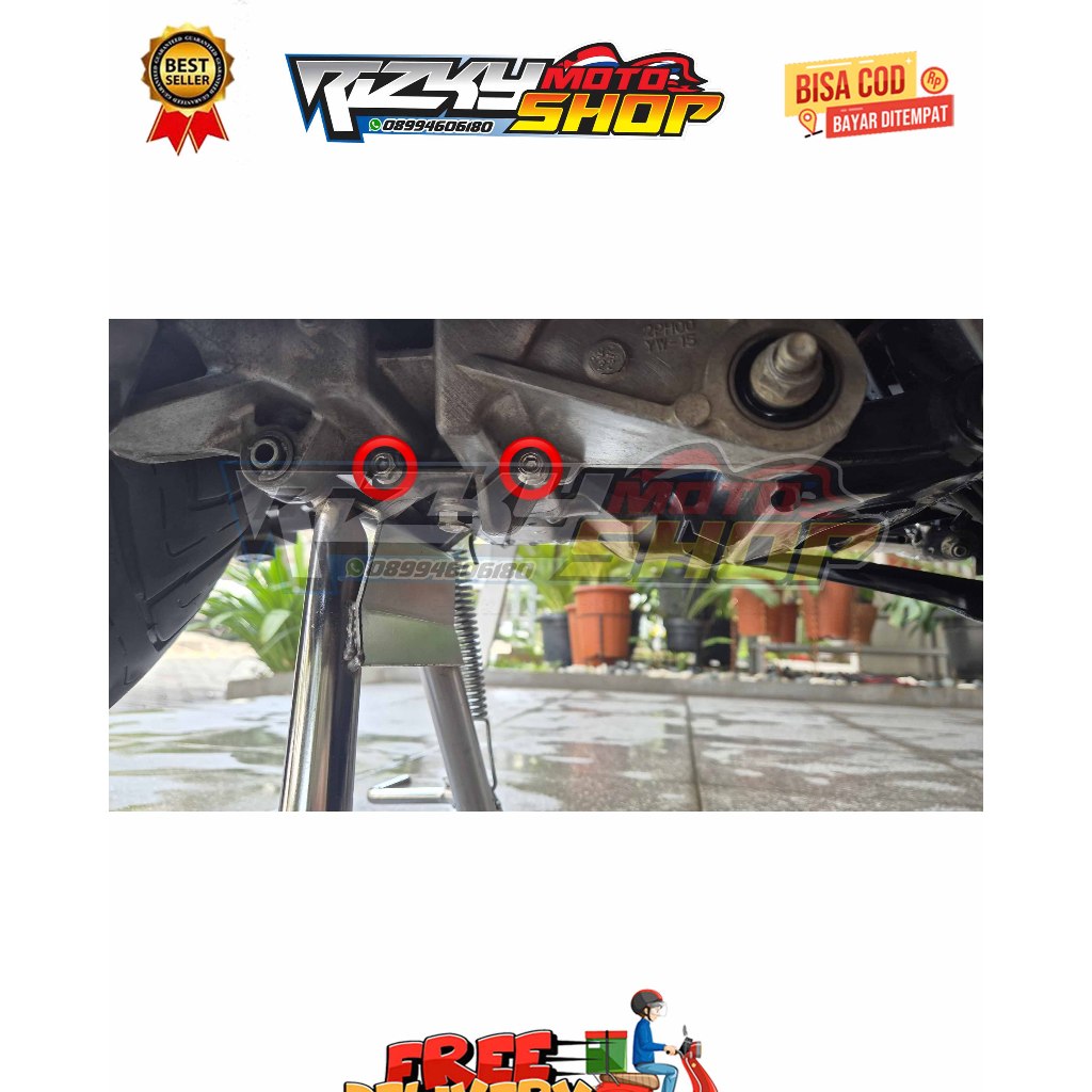 LOWER KRENGKES BOLT (2 BOLT) MIO SERIES 115 / 125 M3 J SOUL GT FINO X RIDE GEAR ZS GRANDE FAZIO YEAR