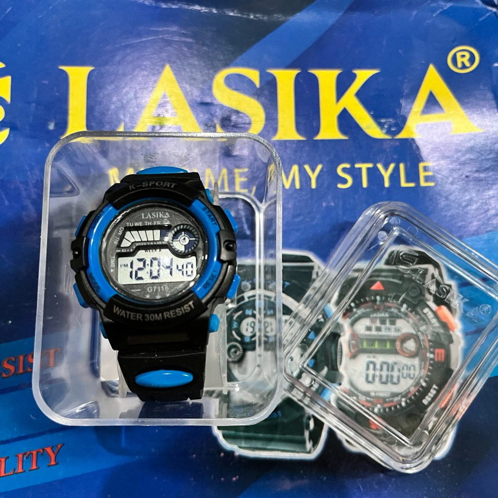 SS.id READY LASIKA CHILDRENS WATCH G7118 / UNISEX LASIKA DIGITAL CHILDRENS WATCH.