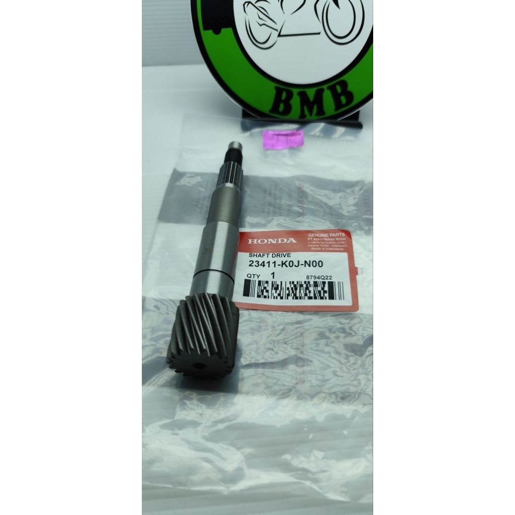 23411-K0J-N00 SHAFT DRIVE As pully Beat Street K1A Genio Scoopy K2F เดิม