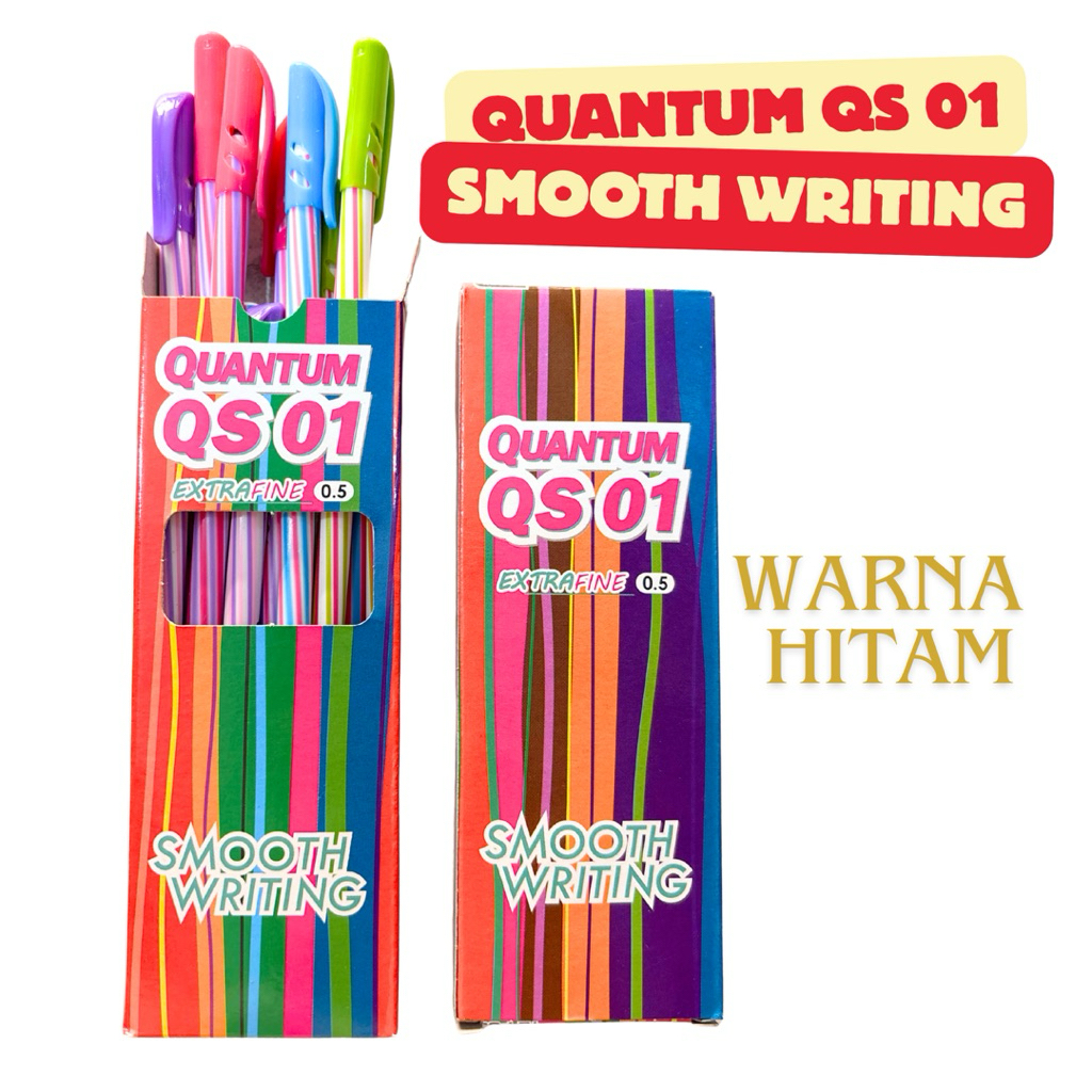 LILIN {RECRUIT} quantum QS 01 ปากกาแว็กซ์ - ปากกาลูกลื่น