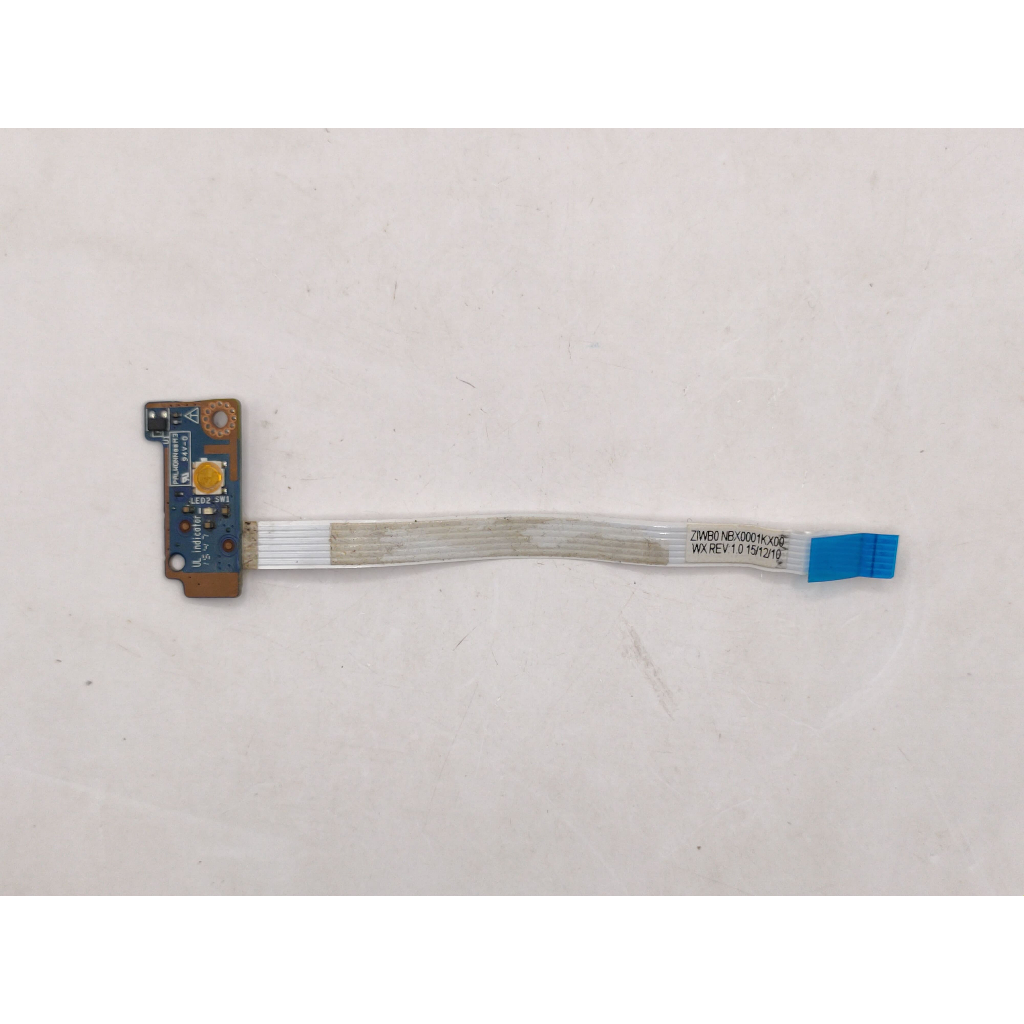 ET28 SW-LEN-3 SWITCH ON OFF POWER BUTTON BOARD LAPTOP LENOVO B40-80 LS-B091P REV : 1.0