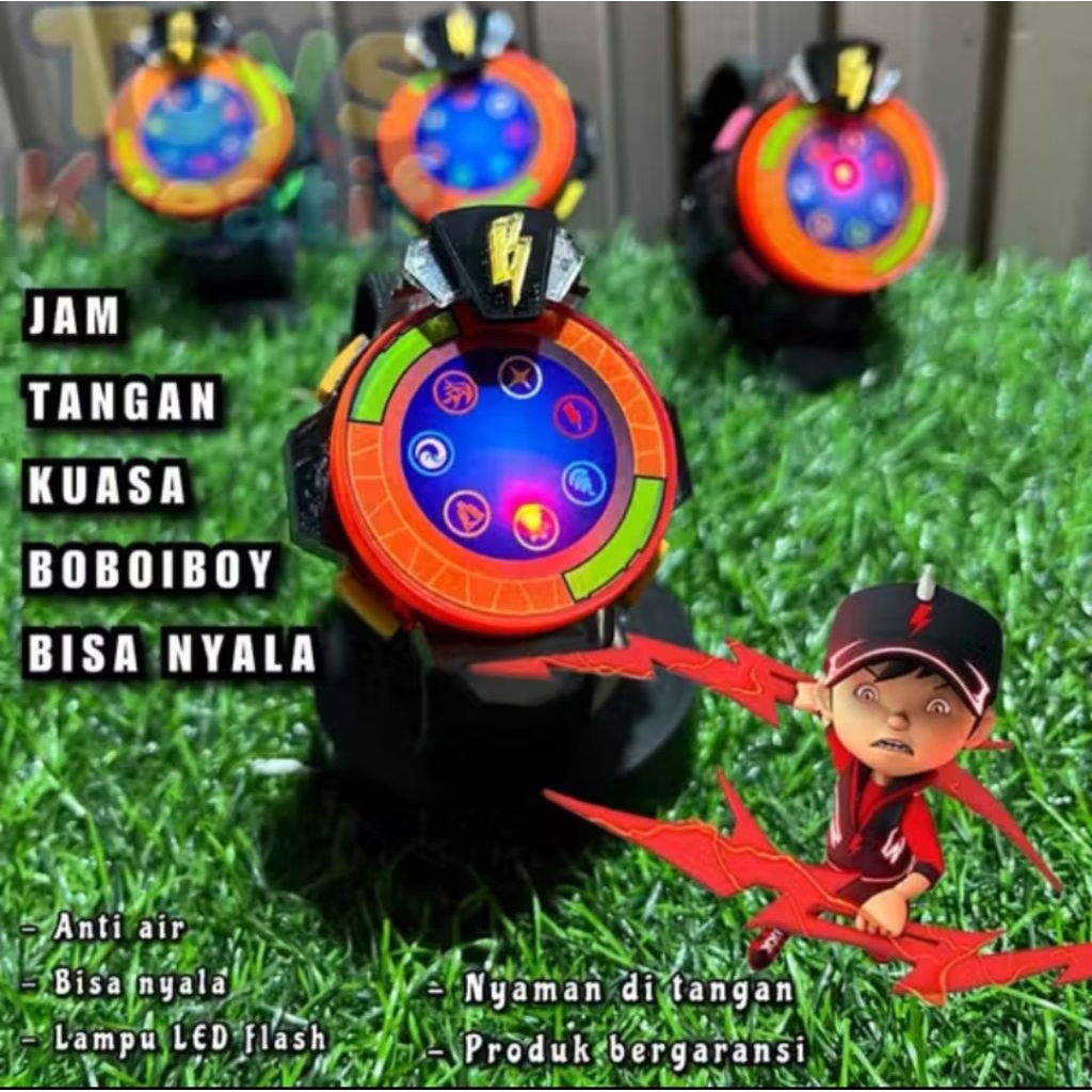 (HANDMADE / REMAINING 3 ชิ้น) BOBIBOCHI CHILDRENS WATCH BOBOI BOBOBOY BOI VIRAL CHILDRENS BRACELET