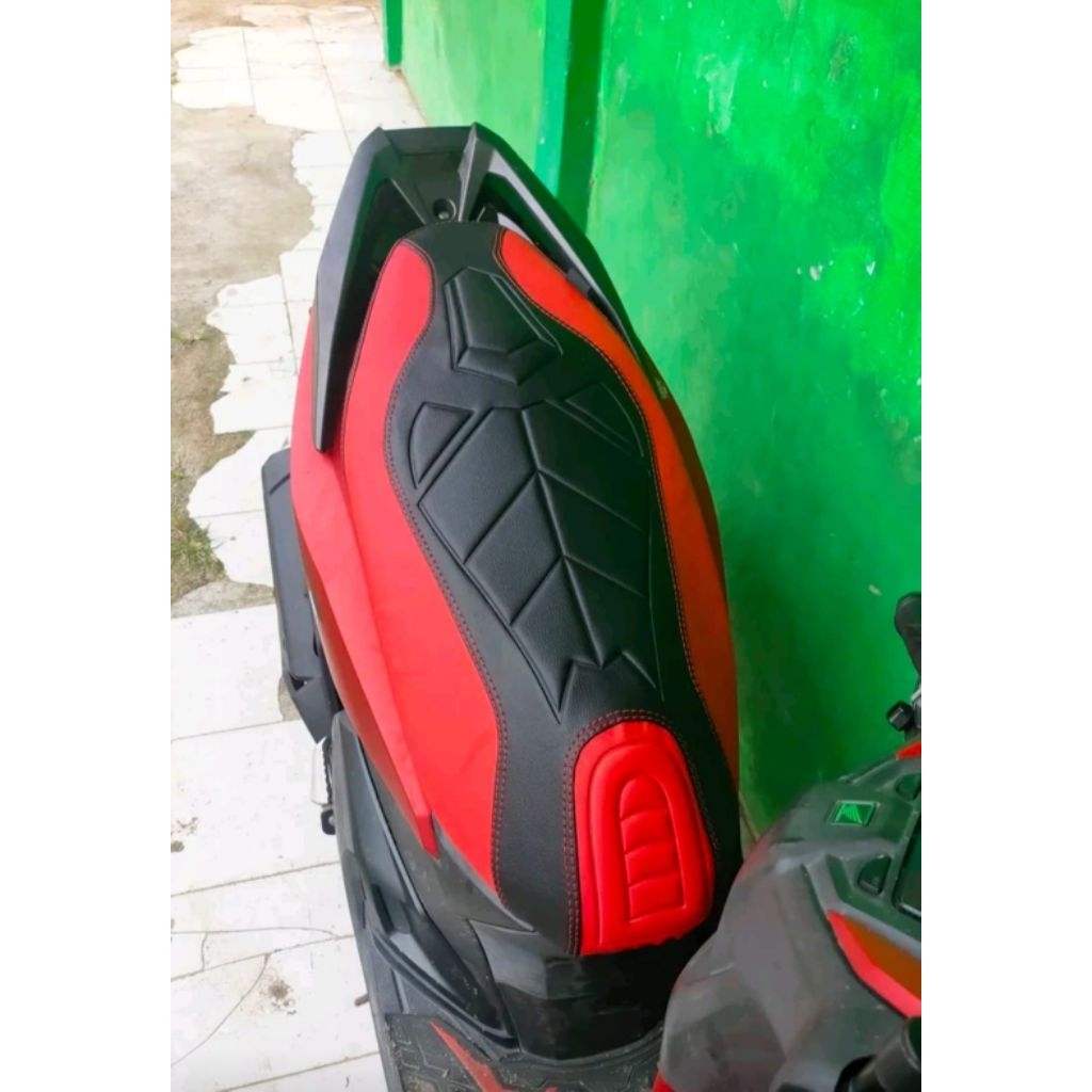 หนังเบาะมอเตอร์ไซค์สําหรับ Vario, Beat, Scoopy, Nmax, PCX, Aerox, ADV, Lexy, European Pres Model Leaf ราคา ถูกที่สุด ดีลบีเคเค แกลเลอรีภาพที่ 7