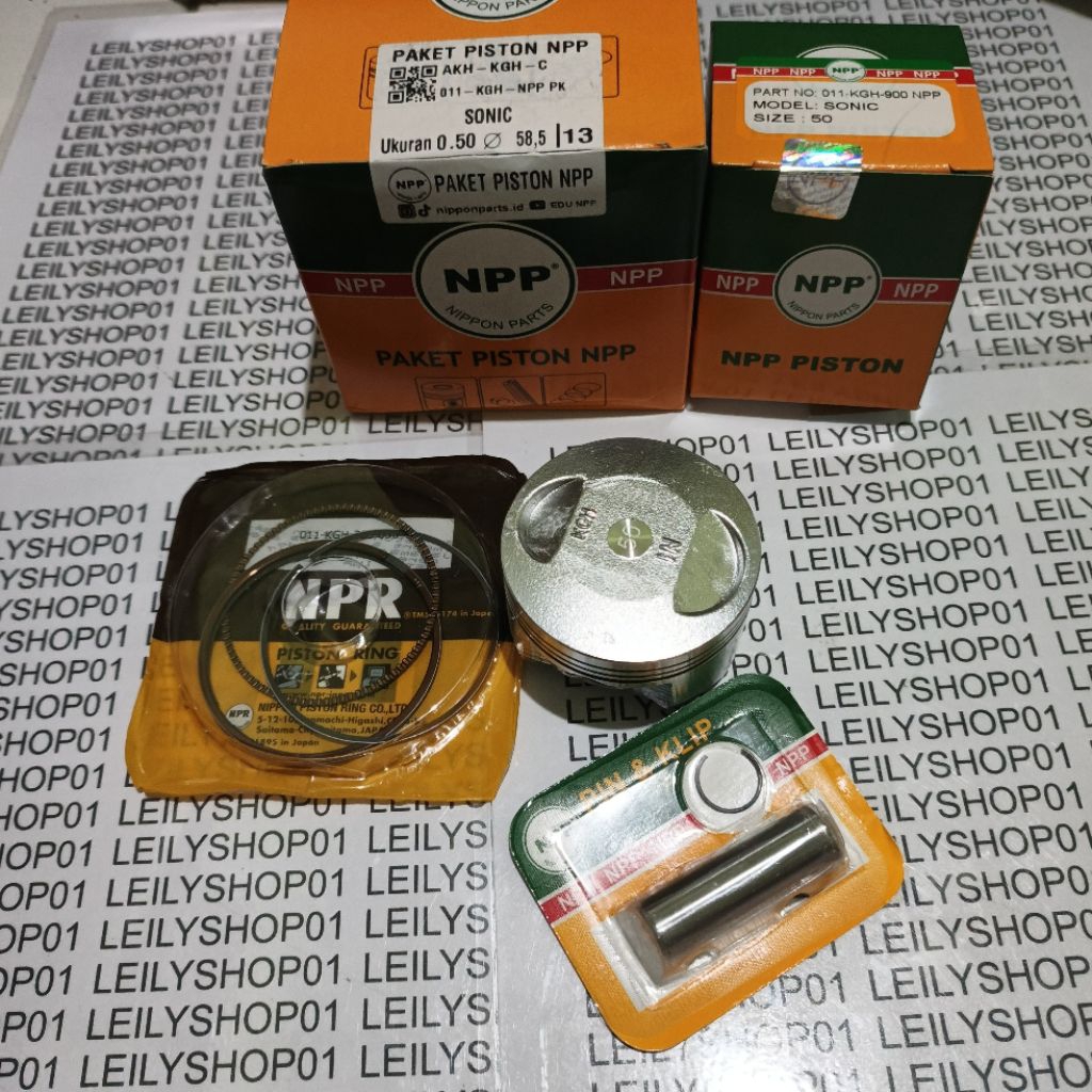 PISTON KIT/SEHER ชุดแหวน HONDA SONIC CS 1 CS1 /CS-1 OVER SIZE/OS STANDARD/50/100/150/200(58/58.5/59/
