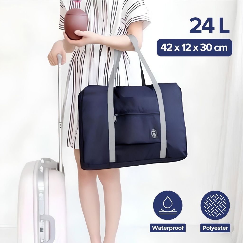 กระเป๋าเดินทาง กระเป๋าเดินทาง Duffel แบบพับได้ 24 ลิตร