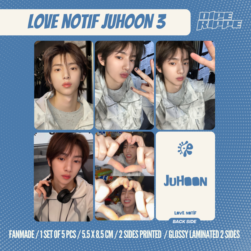 CORTIS PHOTOCARD - รักไม่เงียบ JUNHOO