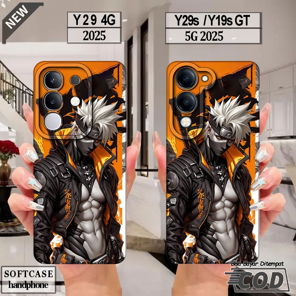 VIVO Y29 4G Silicone - เคส VIVO Y29S - เคส VIVO Y19S GT _เคส softcase สีดําใสยืดหยุ่นสุดเท่
