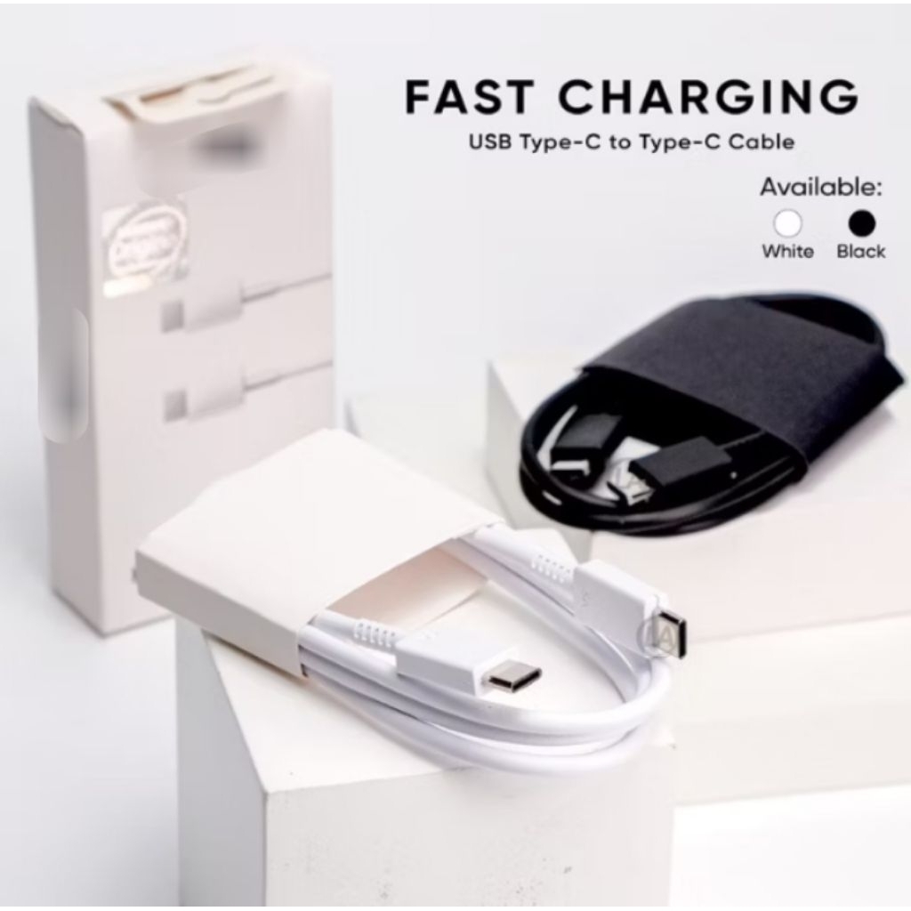 SMG สายเคเบิลข้อมูลชาร์จเร็วสุด 5A 0R1 1:1 PD c to c Max 100W