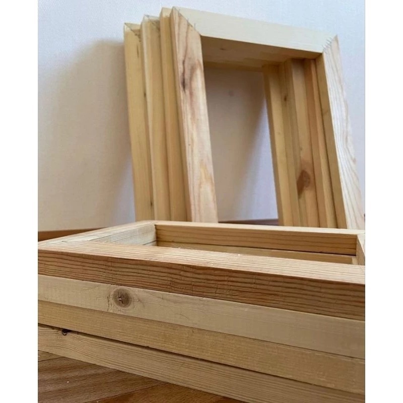 เปลผ้าแคนวาส | SAPANDRAM WOODEN FRAME 20X30 - 30X60ซม | SAPANDRAM COSTUME