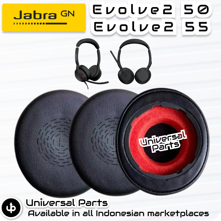 Jabra Evolve2 50 Earpad Pad / Evolve2 55 Foam Earcup Ear Pad Cup Cushion Foam Sponge Replacement Rep