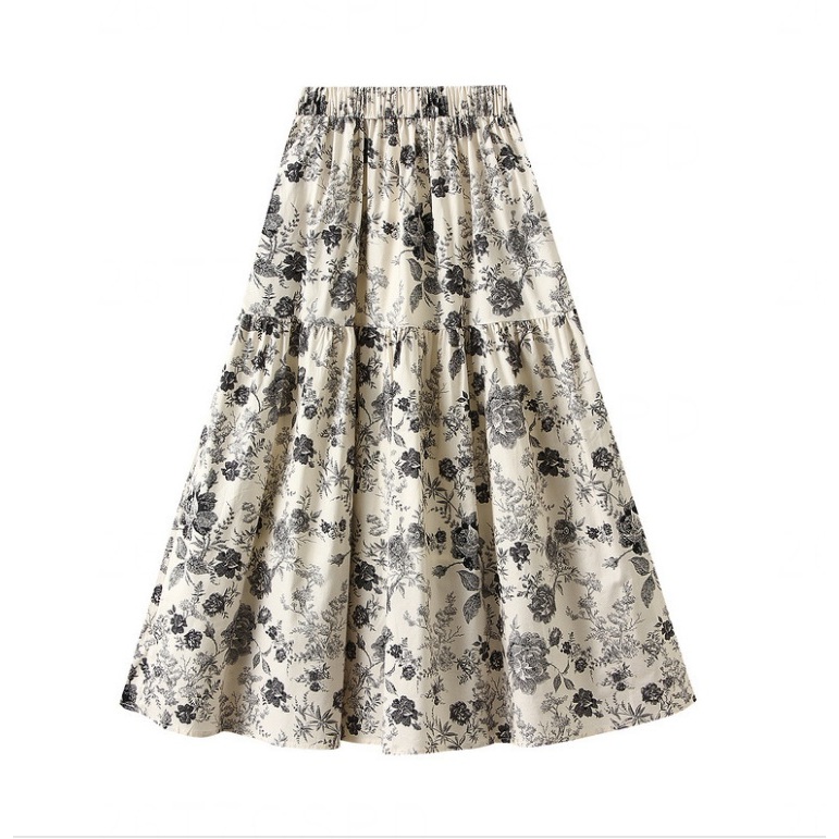 2183 กระโปรงตูตู 3D ดอกไม้สไตล์นําเข้า / กระโปรงแม็กซี่ Motif กระโปรงพรีเมี่ยม PATTERN