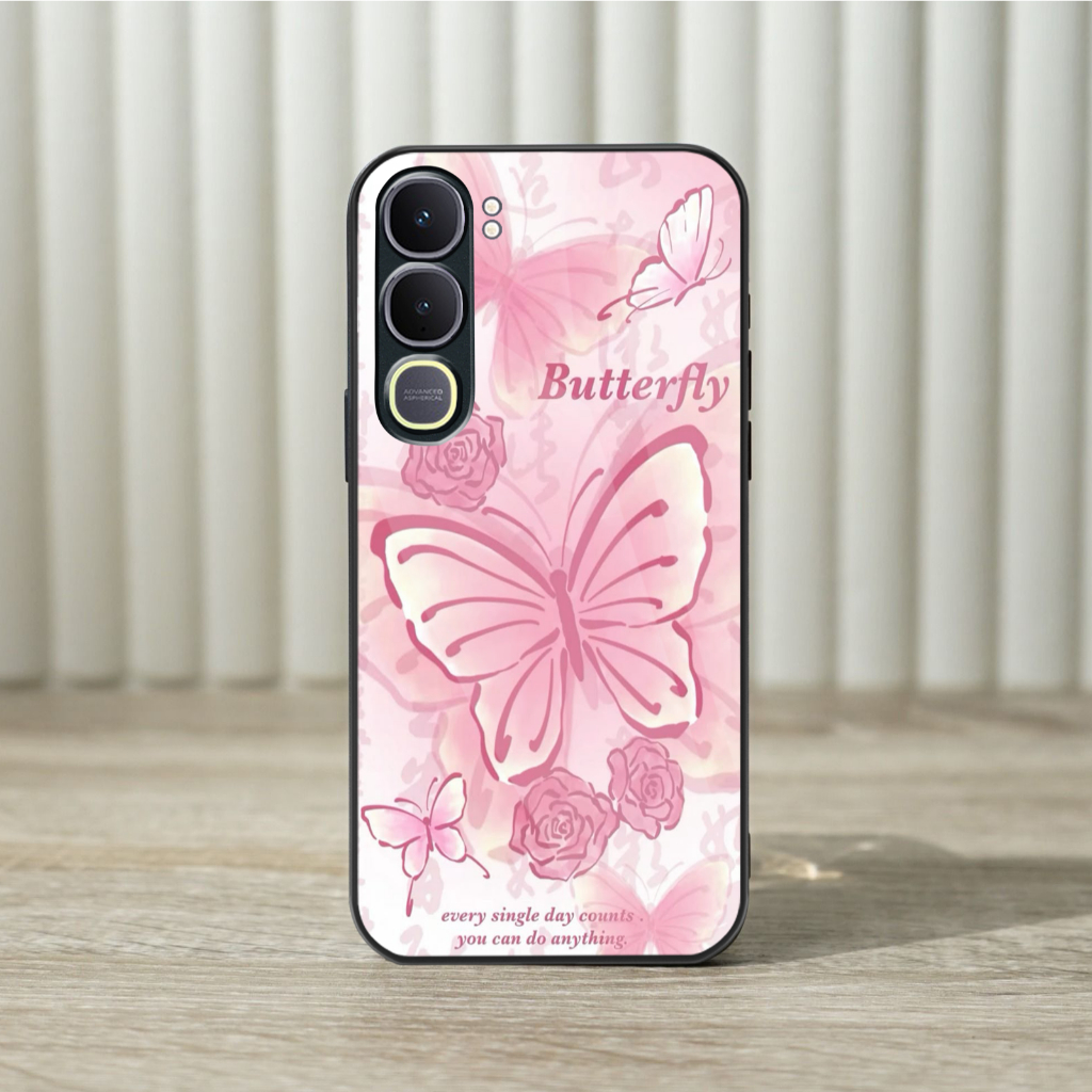 เคส Vivo Y21D Glossy Glass Softcase 2025 [SG06] เคส Vivo Y21D - เคสโทรศัพท์ Vivo Y21D - เคส Vivo Y21