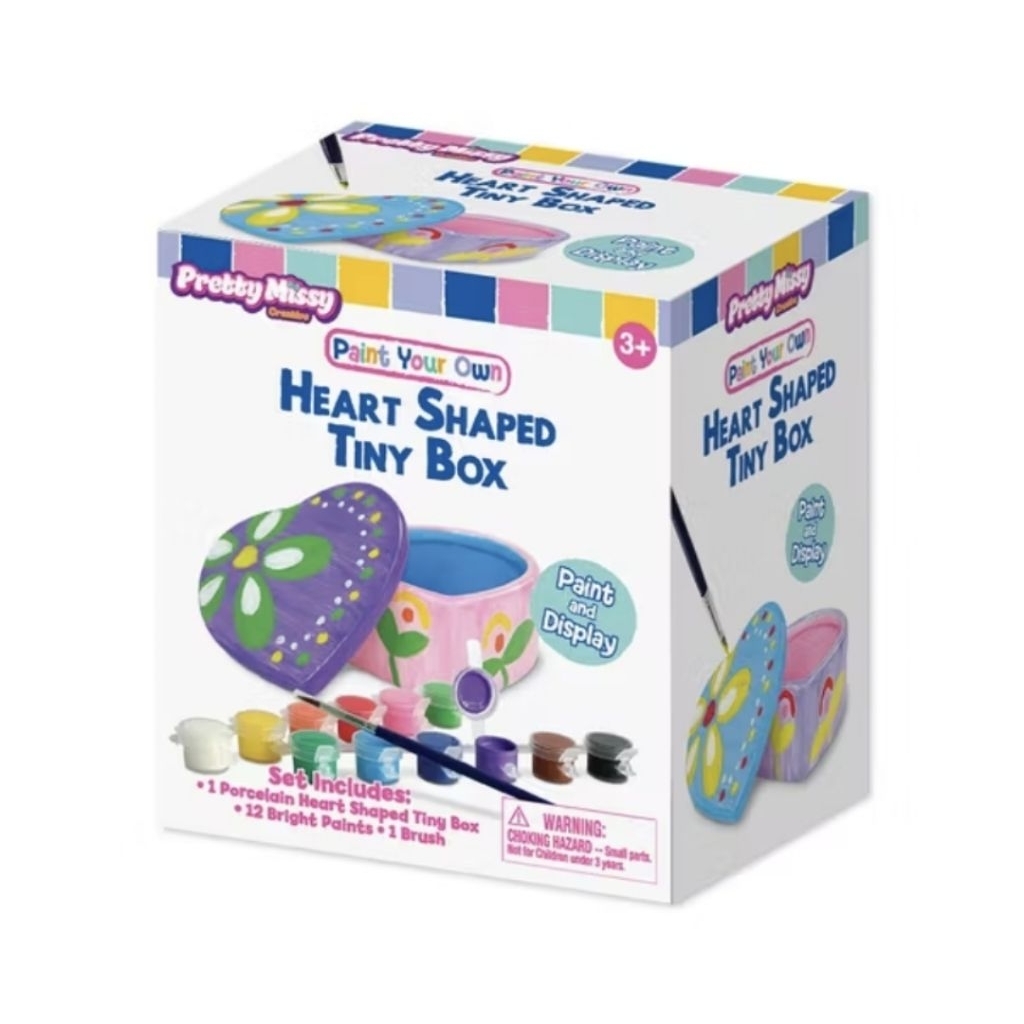 Nakata Toys [KINGDOM] Paint Your Dream World Set Diy Jewellery Box