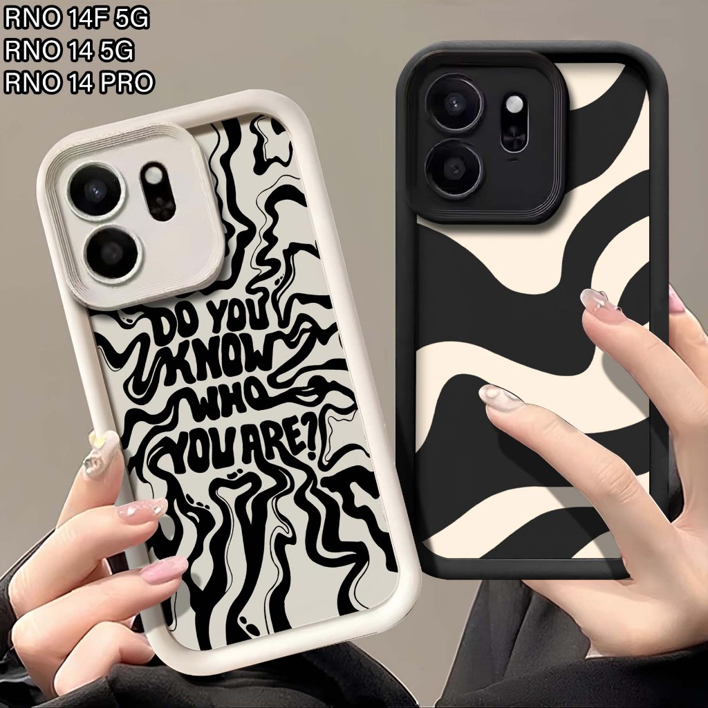 HP OPPO RENO 14F Rubber Softcase - เคสโทรศัพท์ OPPO RENO 14F - OPPO RENO 14F Pro Camera Softcase - O