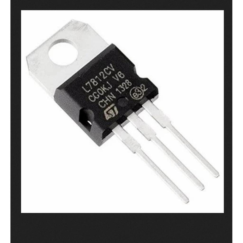 L7812CV L7812 DIP LM7812 ตัวควบคุมแรงดันไฟฟ้าทรานซิสเตอร์ 12V 1.5A IC