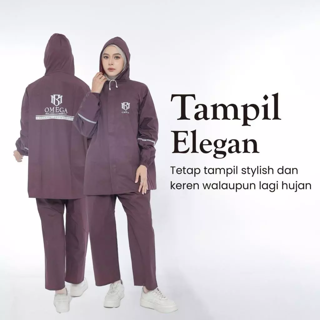 ชุดเสื้อกันฝนกันรั่วซึม โอเมก้า สําหรับผู้ชายและผู้หญิง thumbnail 8