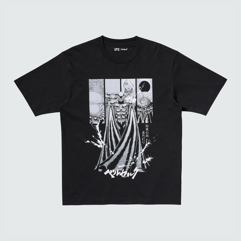 Uniqlo UT Manga x Berserk เสื้อยืดต้นฉบับแขนสั้น