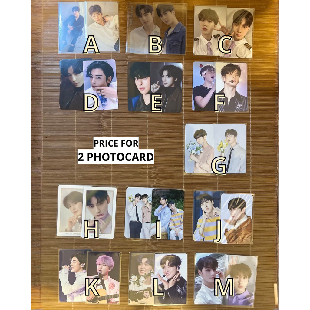(ในสต็อก) EUNWOO SANHA PHOTOCARD POSTIC PHOTO