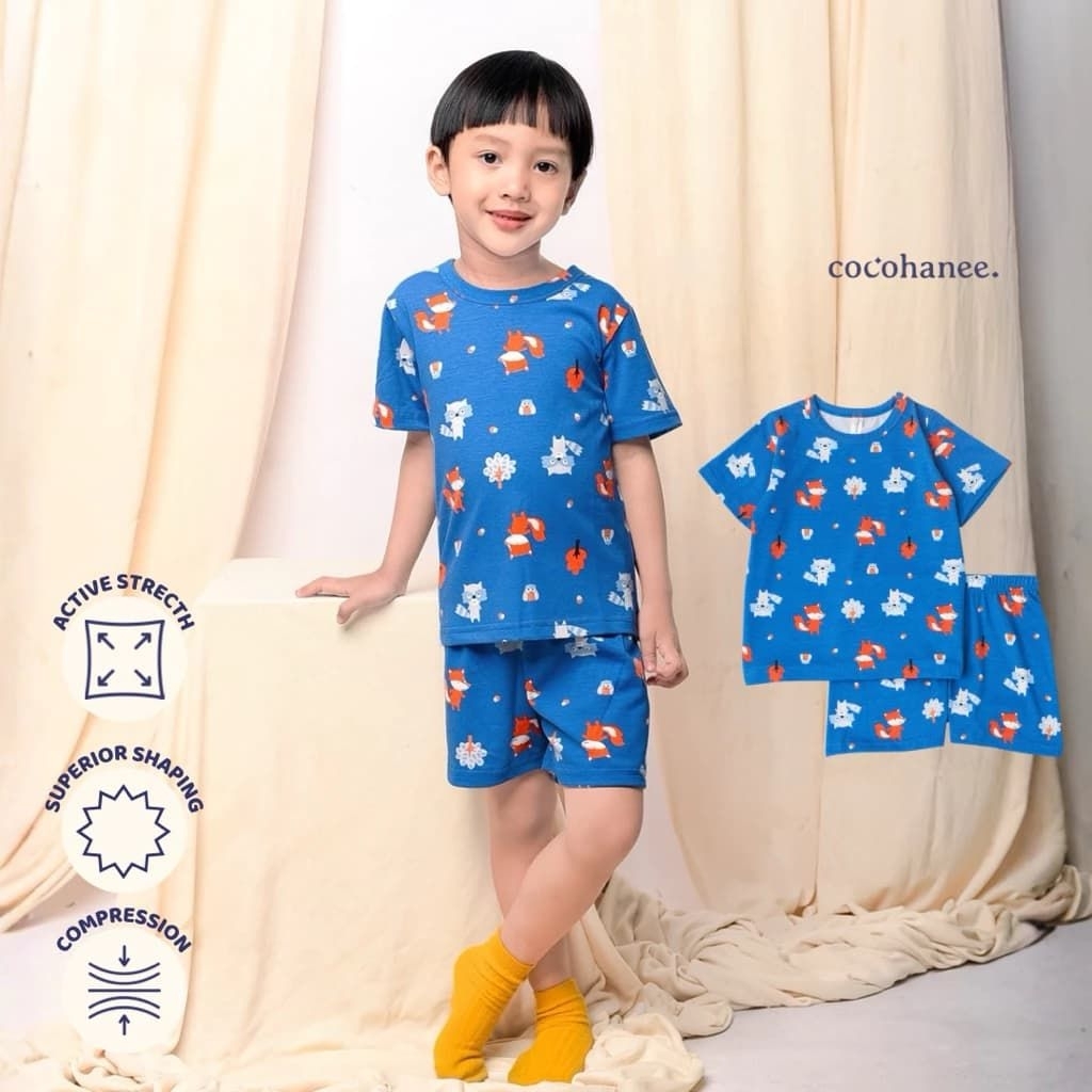 Cocohanee Short Pyjamas - ชุดนอนเด็กนอน