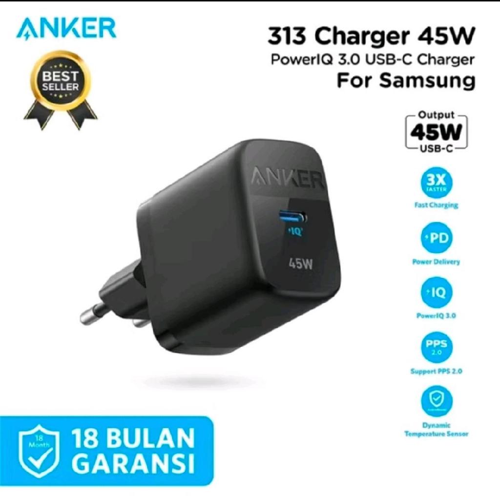 ANKER Adapter Charger 45W USB C Super Fast Charging ของแท้ 100%