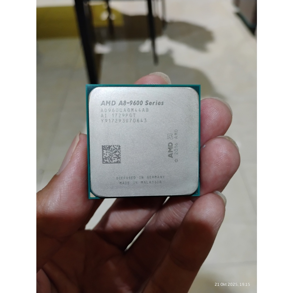ถาด AMD A8 9600 3.1GHz - 3.4GHz 4C 4T 65Watt iGP Radeon R7