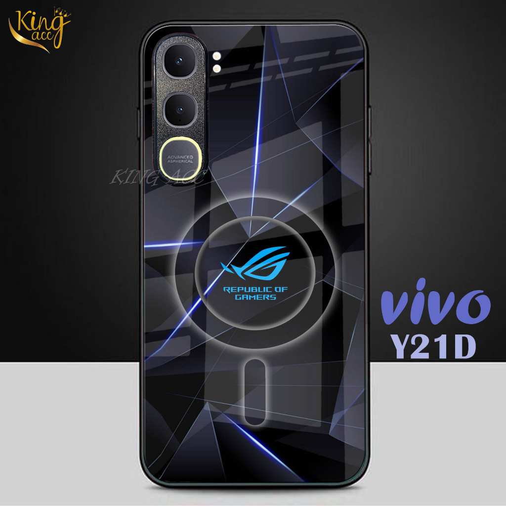 HP Glitter Glass เคสโทรศัพท์สําหรับ Vivo Y21D Y31 - Vivo Y21D Y31 เคสโทรศัพท์ - K77