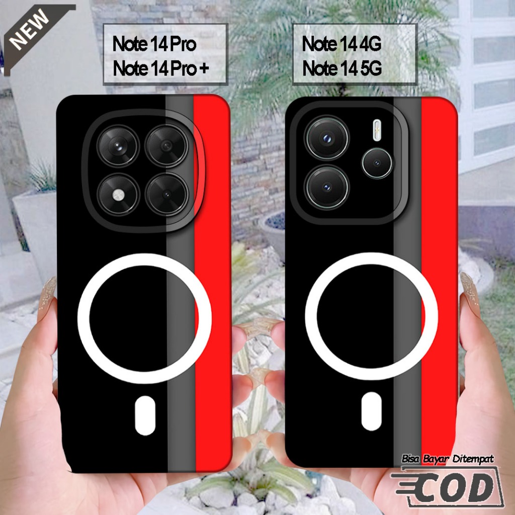 เคส XIAOMI REDMI NOTE 14 _REDMI NOTE 14 pro _REDMI NOTE 14 pro plus _ปลอกซิลิโคนสีดําใส