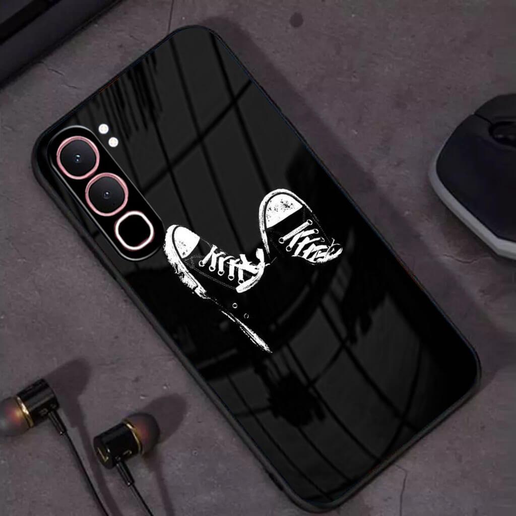 (J43) Softcase Hp Case Glass Kaca For VIVO Y21d - VIVO Y31 5G 2025 - Softcase Glass Camera Protectio