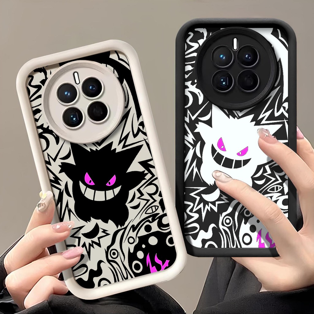 Softcase ProCamera ยาง Gengar โลโก้สําหรับ Realme 12plus 13 4g 14pro 14pro plus C75 C75x C71 c63 c53