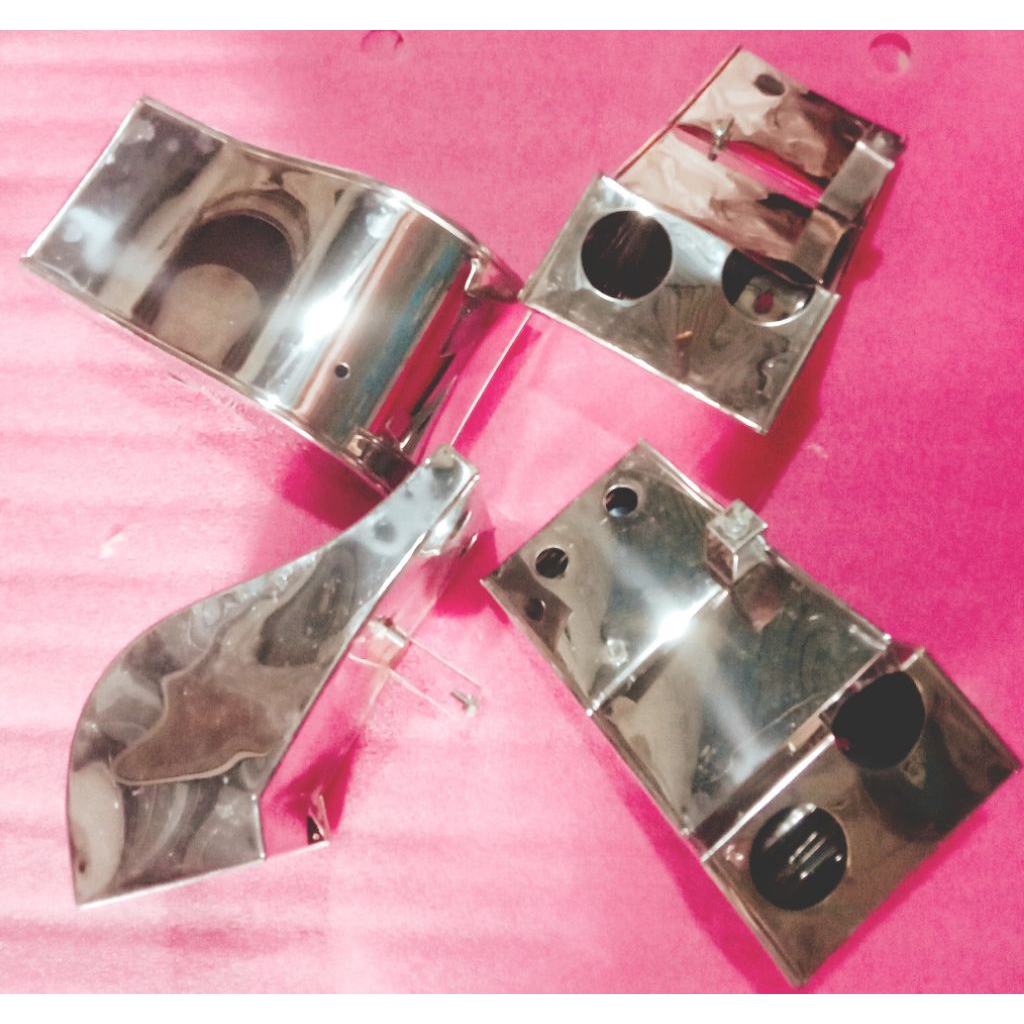 PRODUCTION NEW MODEL TABOKAN FILTER COVER Fizr, F1zr, F1 z R, sigma, alfa,Force 1, yamaha, ทําจากสแต