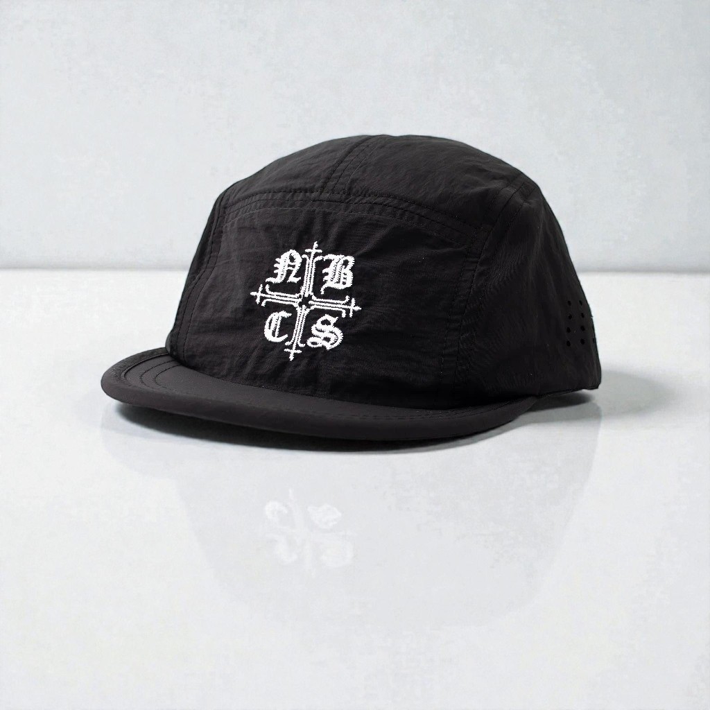 5-PANEL HAT - CYCLING HAT - หมวกวิ่ง - BLACK UNISEX SOECIAL SERIES NOTBADCLUB