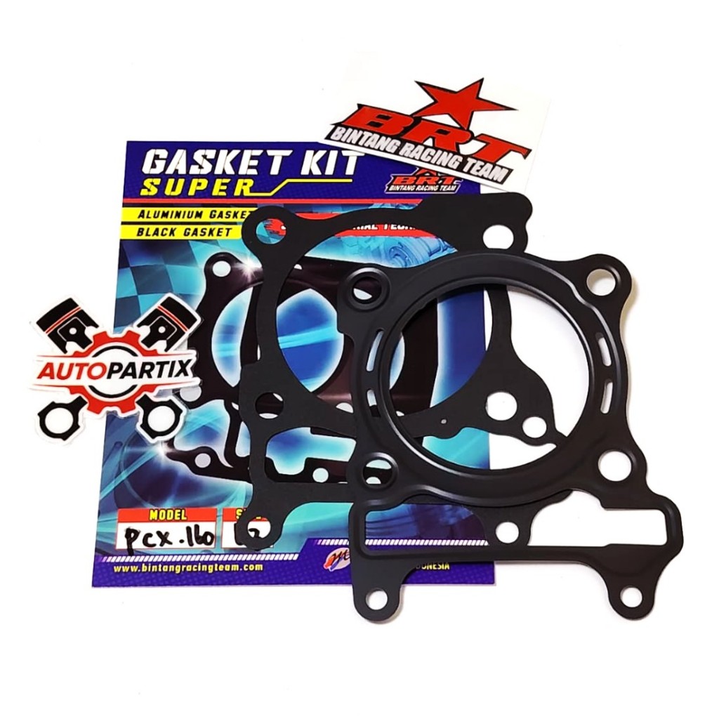 TOP AND BOTTOM GASKET BRT VARIO 160 PCX 160 ADV 160 63mm 63 mm BRT GASKET HEAD BLOCK GASKET 63mm VAR