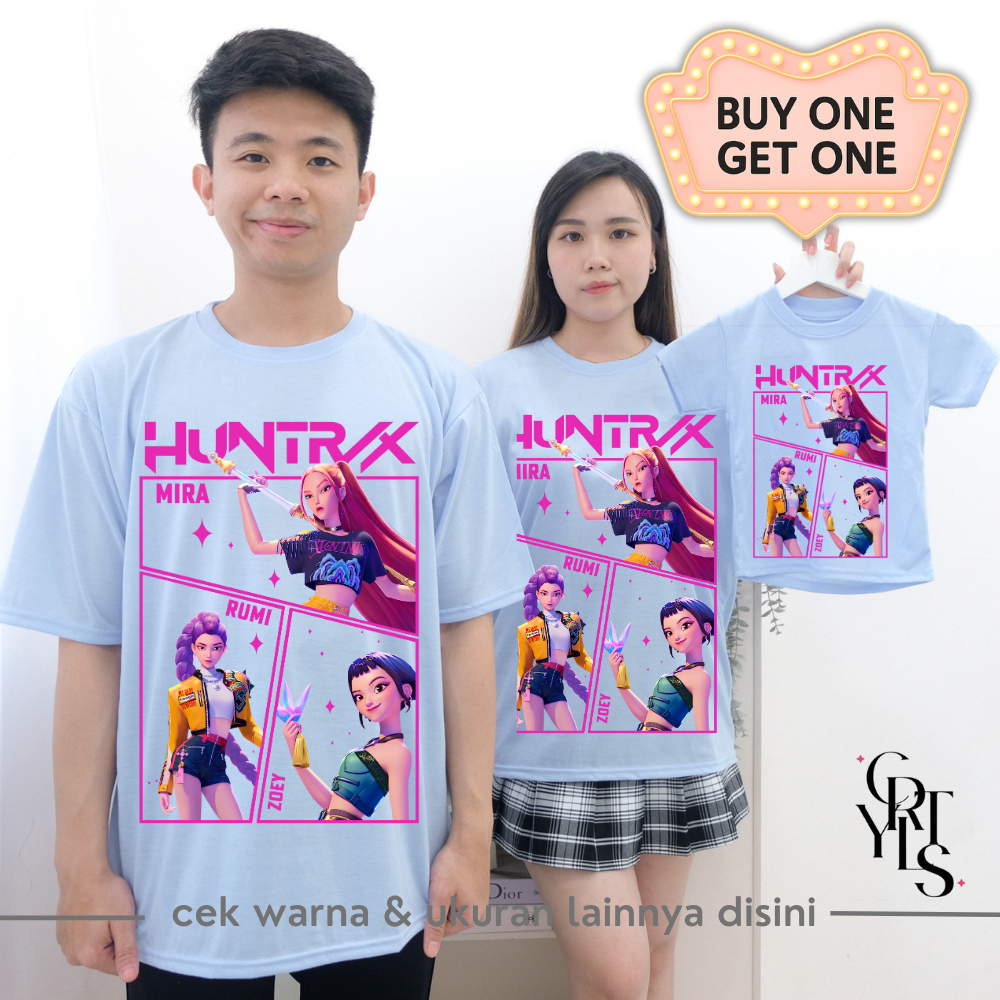 Carotyles BUY ONE GET ONE HUNT COMIC Couple Family Women Kids Tops