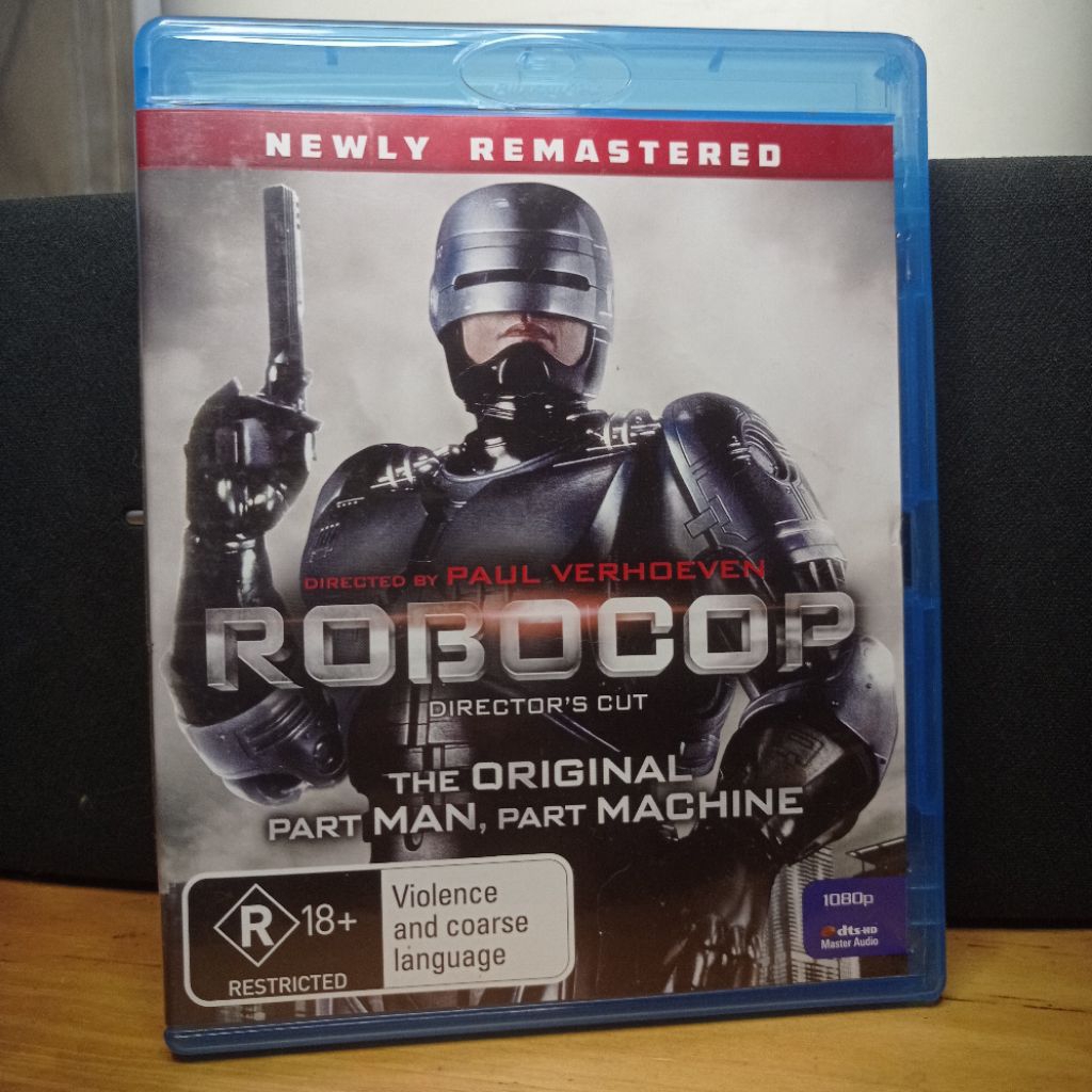 Blu-ray bluray bd original Robocop (1987)