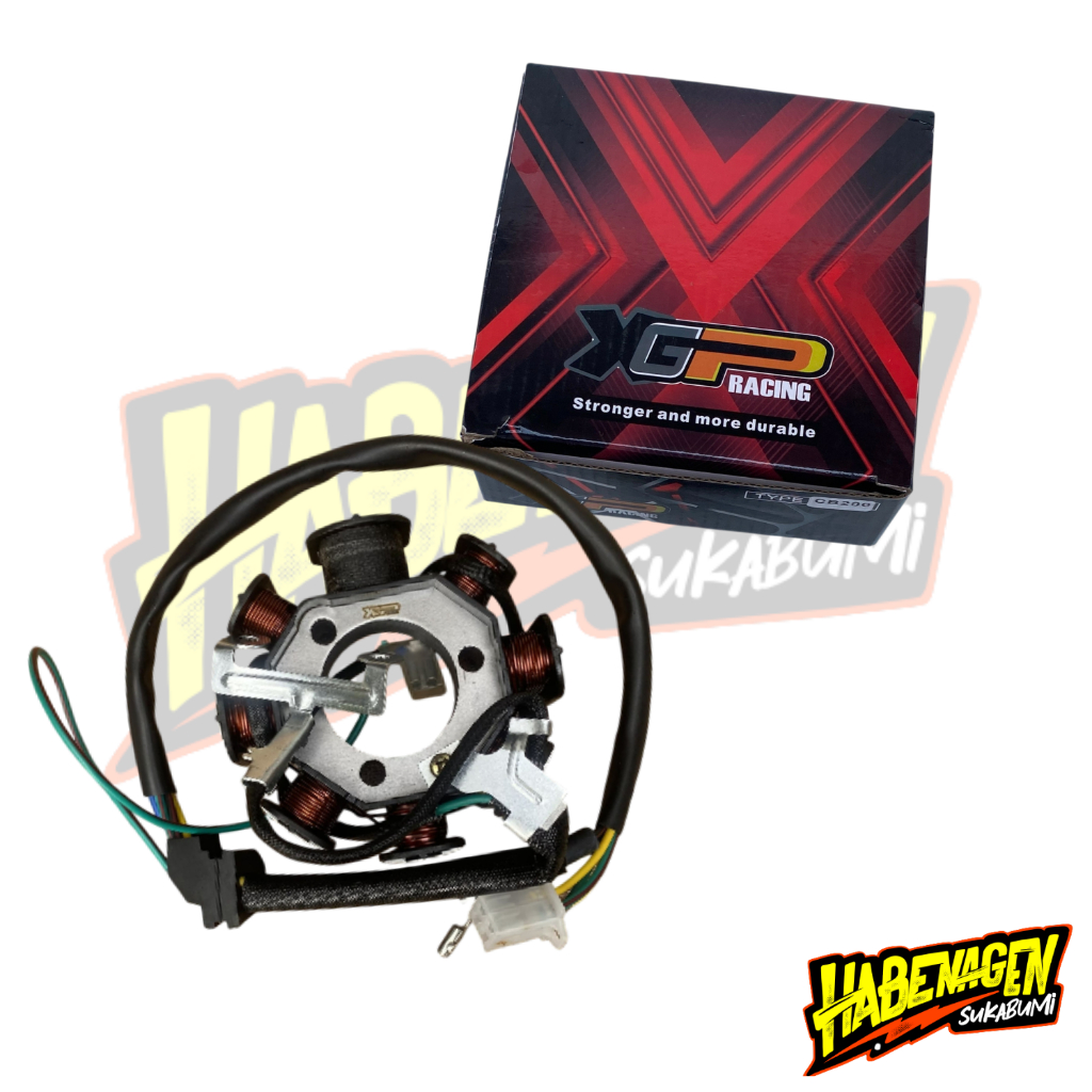 Spool Spull Spol Assy Complete Stator Comp จุดระเบิด Honda Tiger Revo Tyrev Racing Xgp