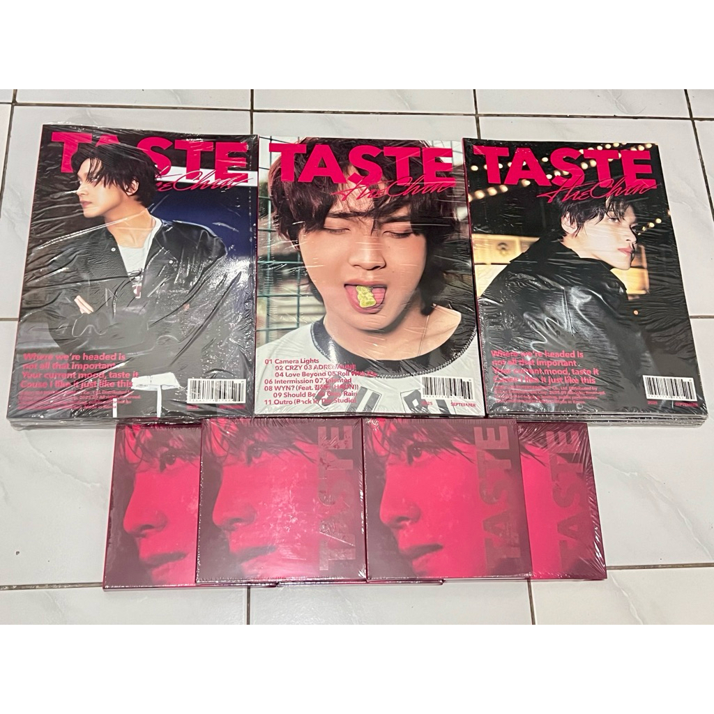 HAECHAN TASTE SAVORY ALBUM FULL SPREAD TINCASE VER SEALED